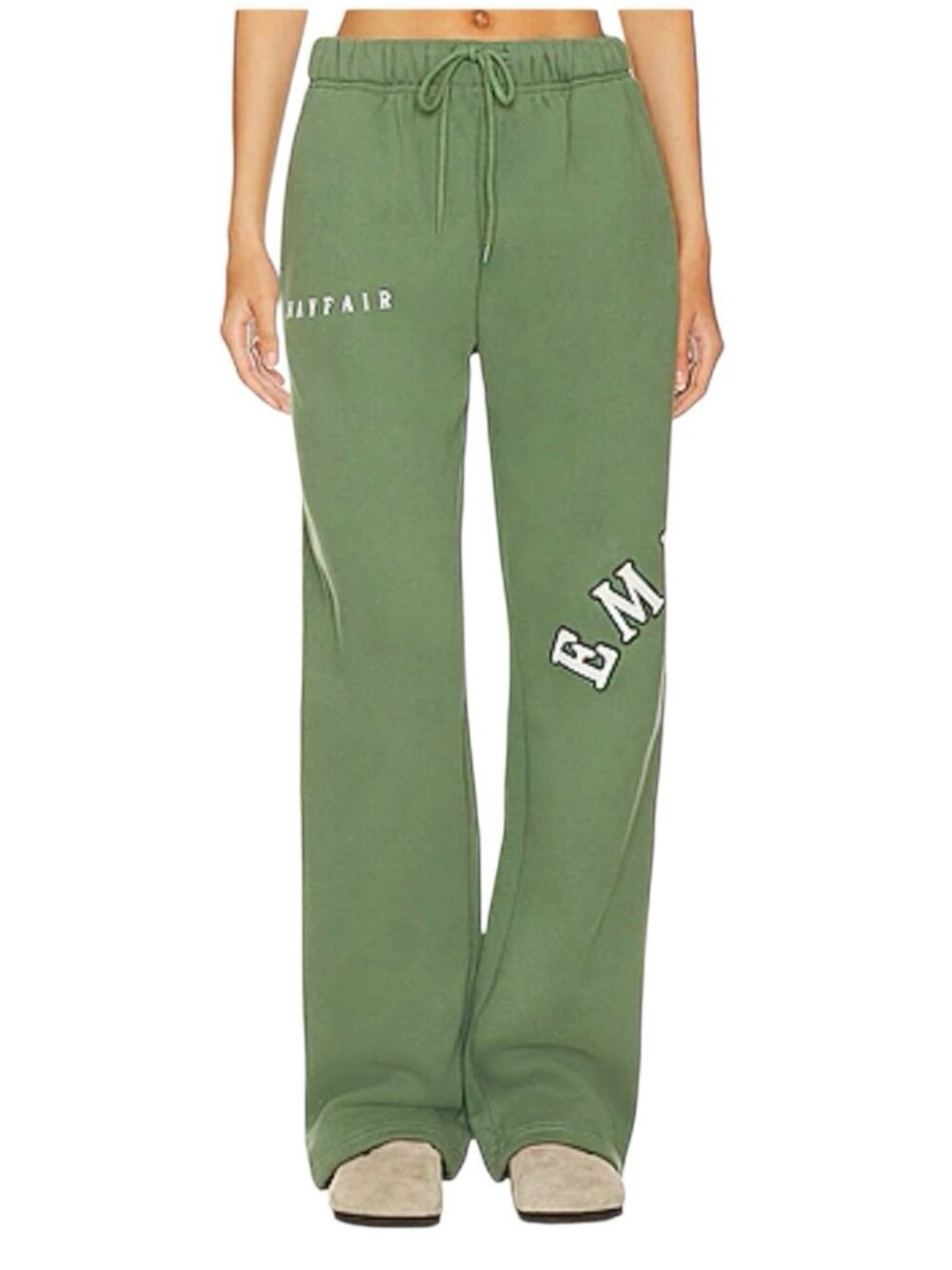 The Mayfair Group Sweatpants Green Empathy Always Straight Leg Large